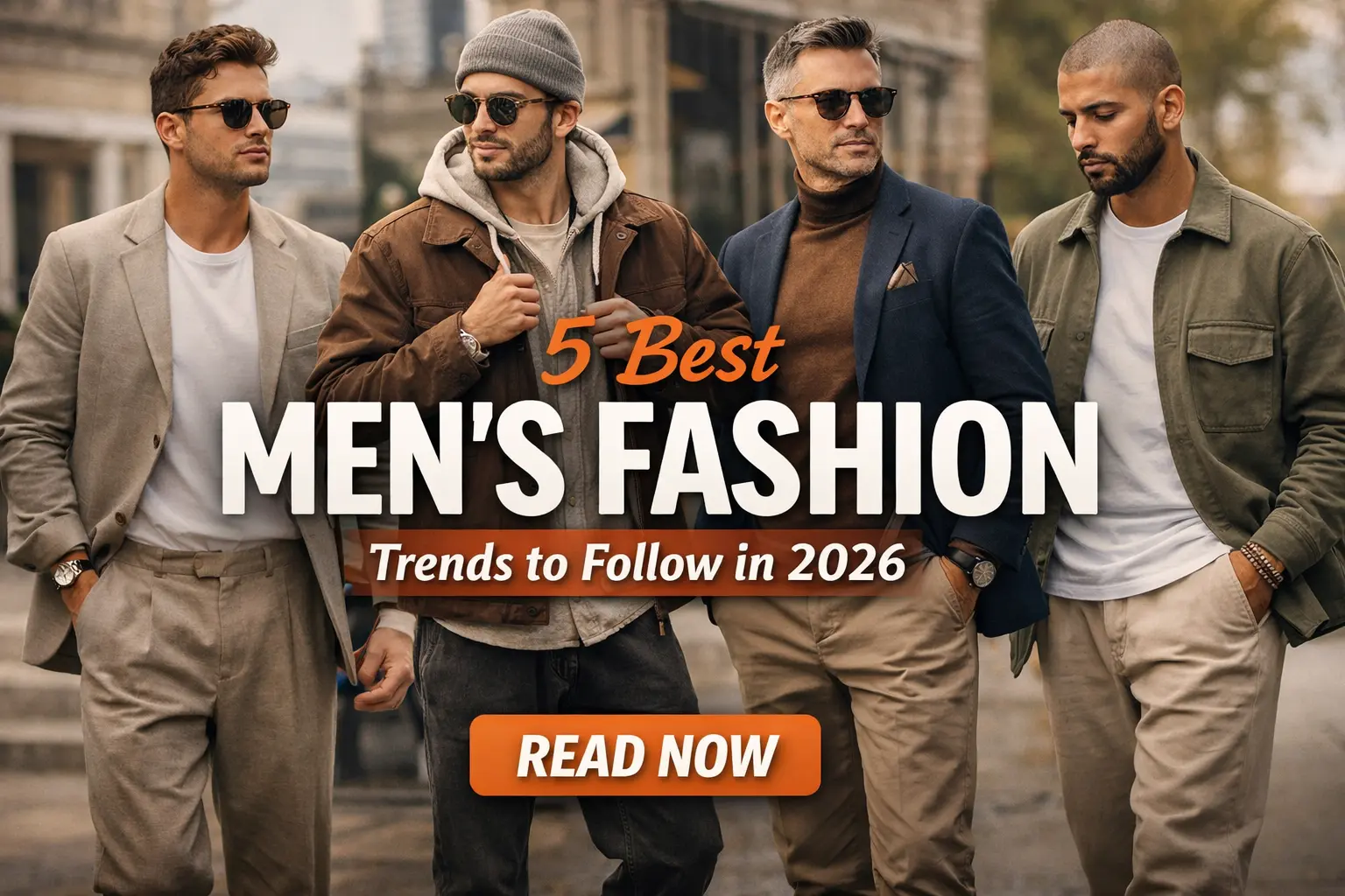 5 Best Men’s Fashion Trends to Follow in 2026 – Read Now