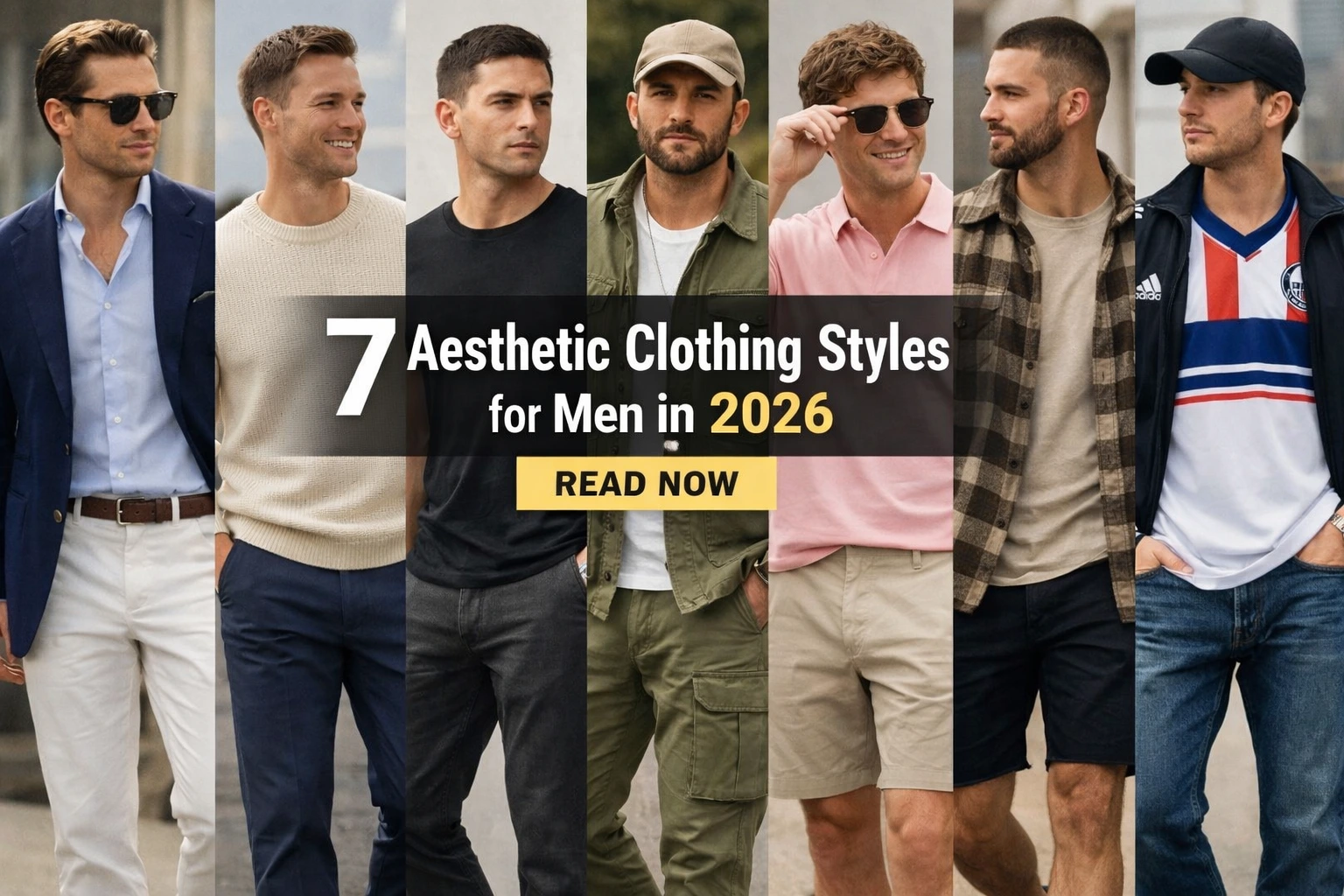 7 Leading Aesthetic Clothing Styles for Men in 2026 – Read Now